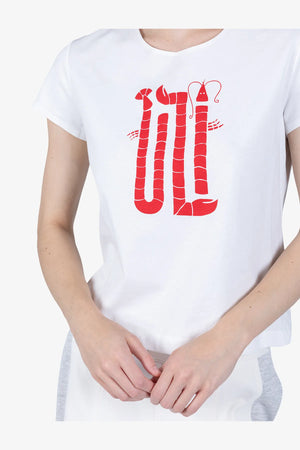 Shirt aus Baumwolljersey mit Logo 06