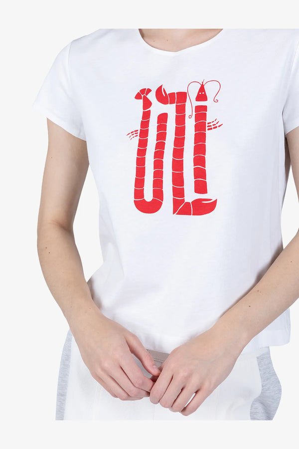 Shirt aus Baumwolljersey mit Logo 06