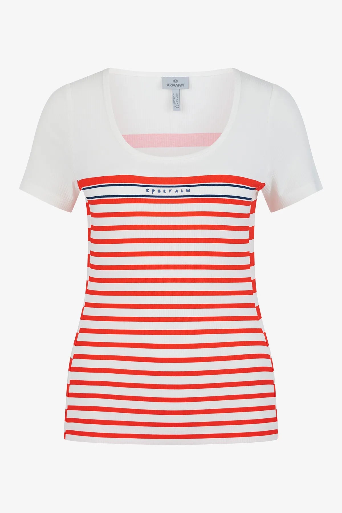 Rib Shirt aus Viskose 01