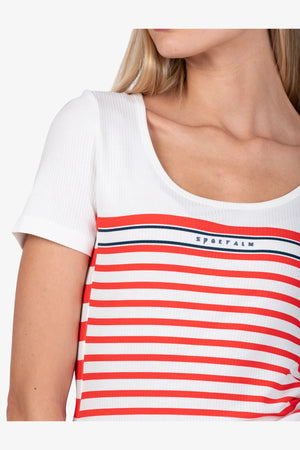 Rib Shirt aus Viskose 07
