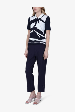 Polo-Shirt mit Mountain-Print 04