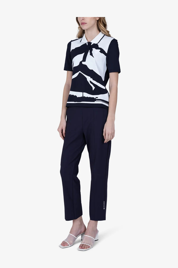 Polo-Shirt mit Mountain-Print 04