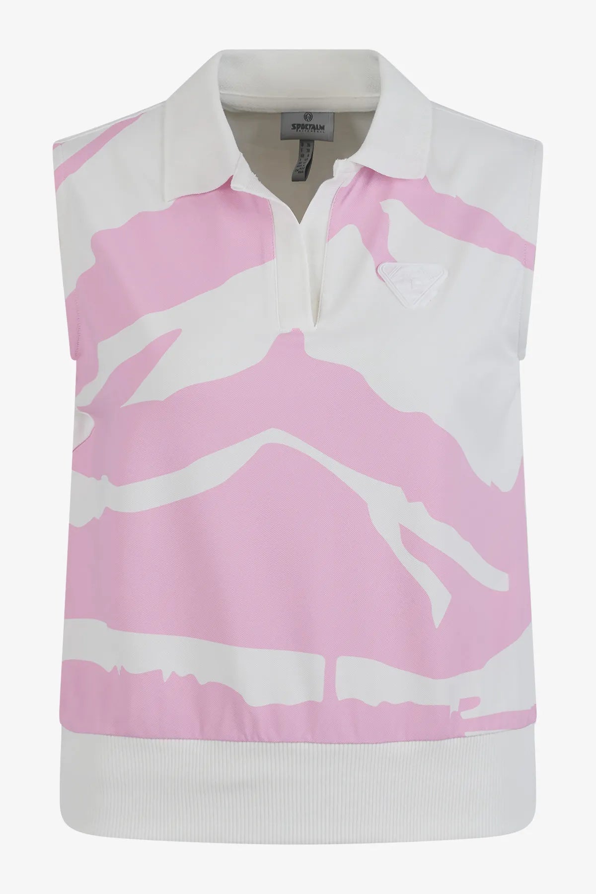 Pullunder mit Mountain-Print 01