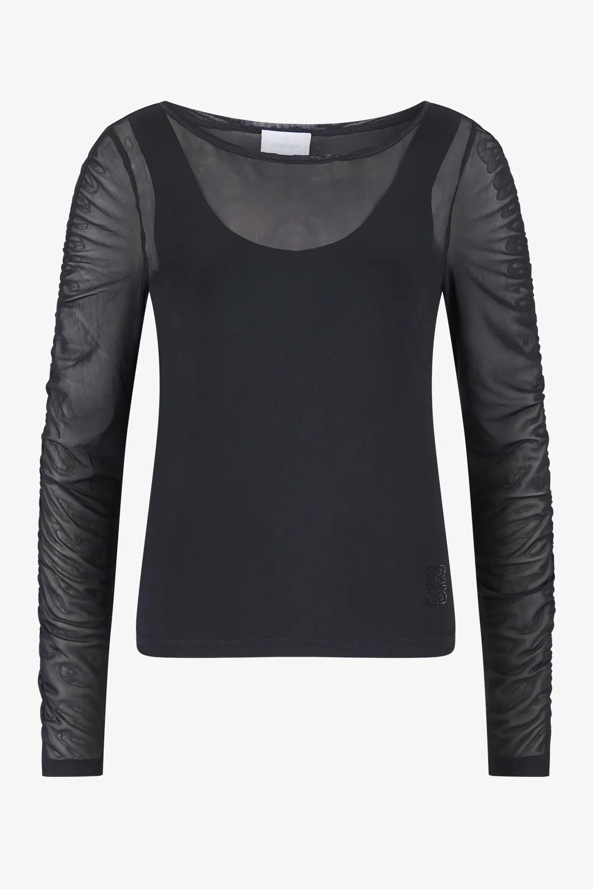 Raffiniertes Tüll-Shirt 01