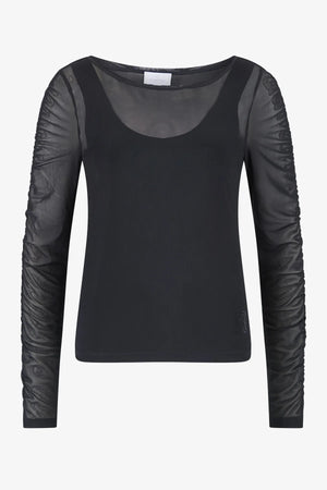 Raffiniertes Tüll-Shirt 01