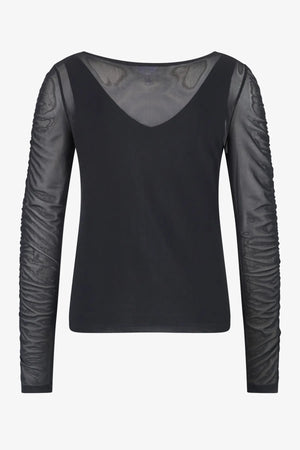 Raffiniertes Tüll-Shirt 02