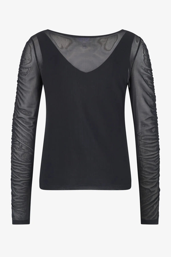 Raffiniertes Tüll-Shirt 02