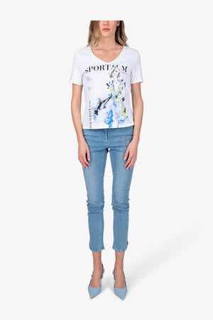 Shirt aus Baumwolljersey mit Pailletten 03