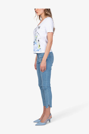 Shirt aus Baumwolljersey mit Pailletten 04