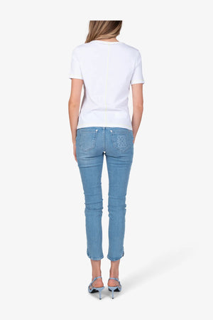 Shirt aus Baumwolljersey mit Pailletten 05