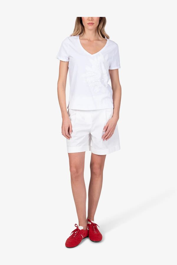 Shirt aus Baumwolle mit floralem Print 03