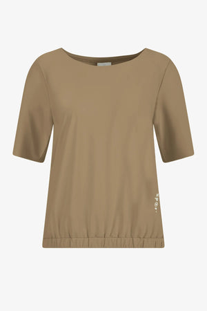 Shirt mit raffinierter Raffung 01