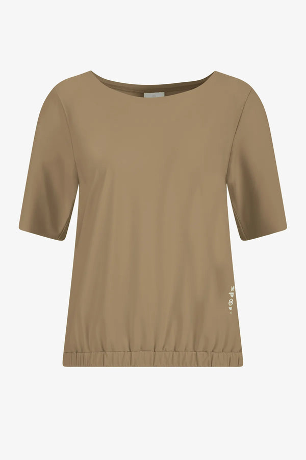 Shirt mit raffinierter Raffung 01