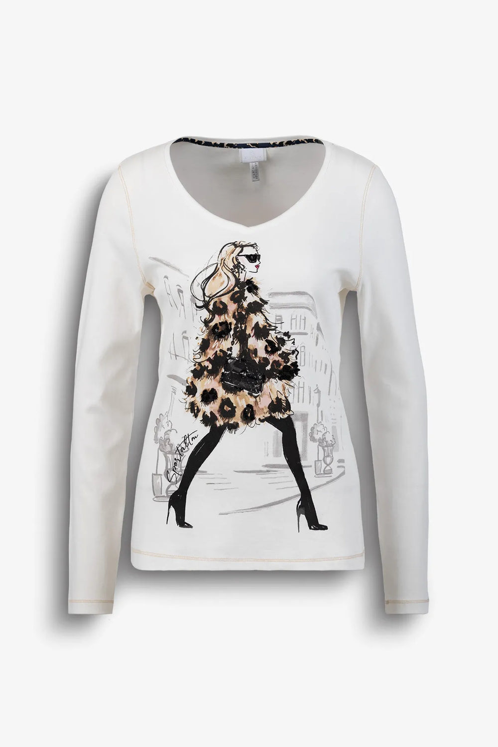Shirt aus feiner Baumwollmischung 01