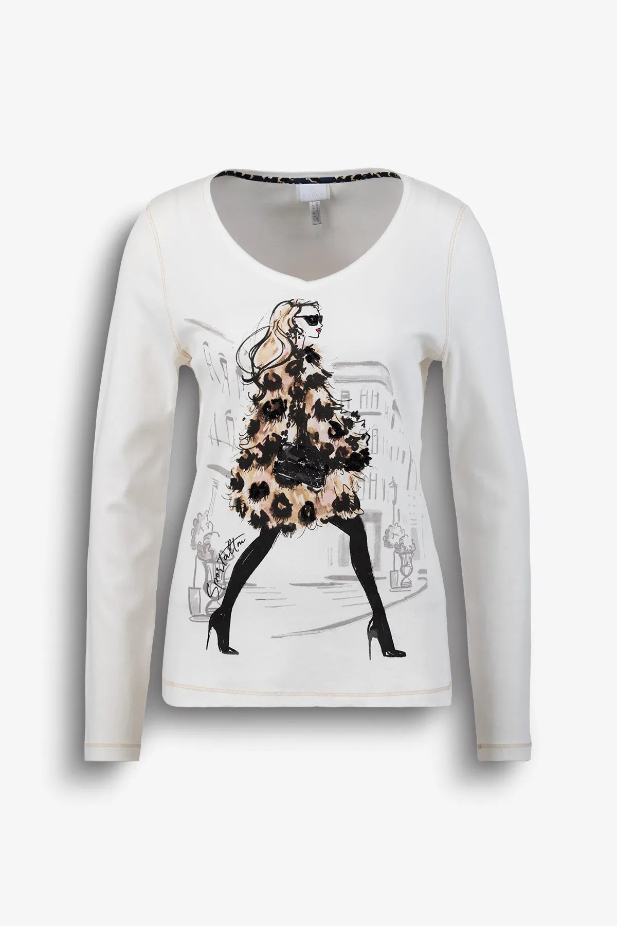 Shirt aus feiner Baumwollmischung 01