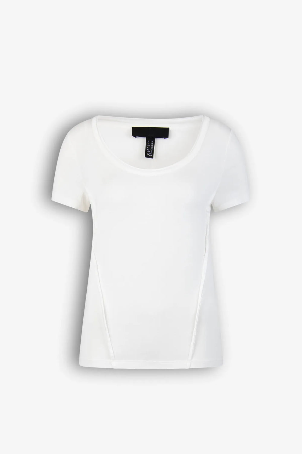 Jersey-T-Shirt mit Logo-Stickerei 01