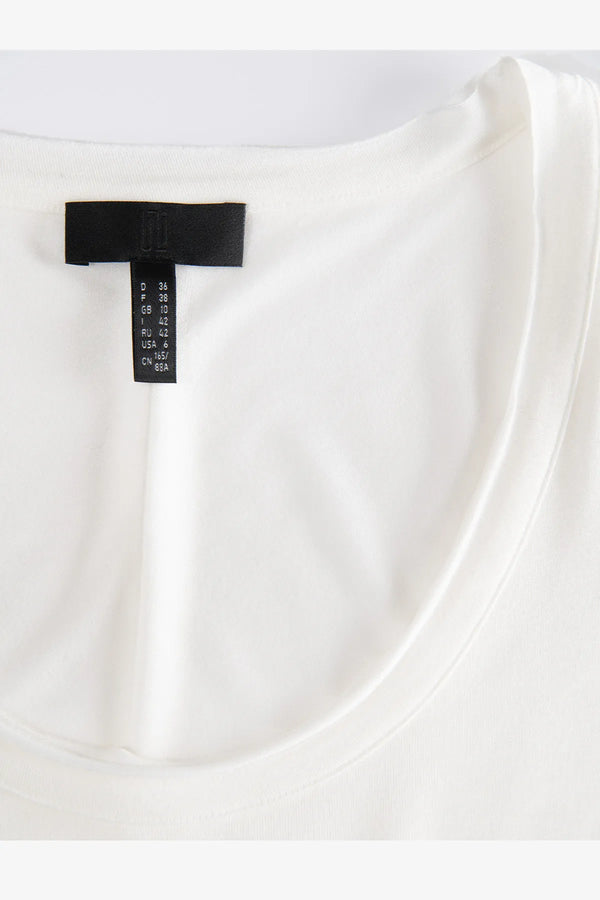 Jersey-T-Shirt mit Logo-Stickerei 10