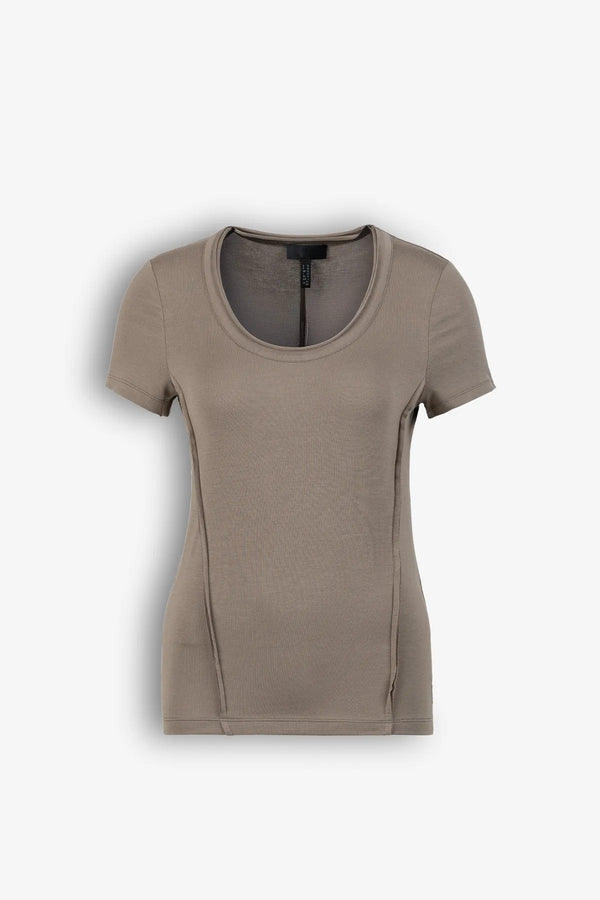 Jersey-T-Shirt mit Logo-Stickerei 01