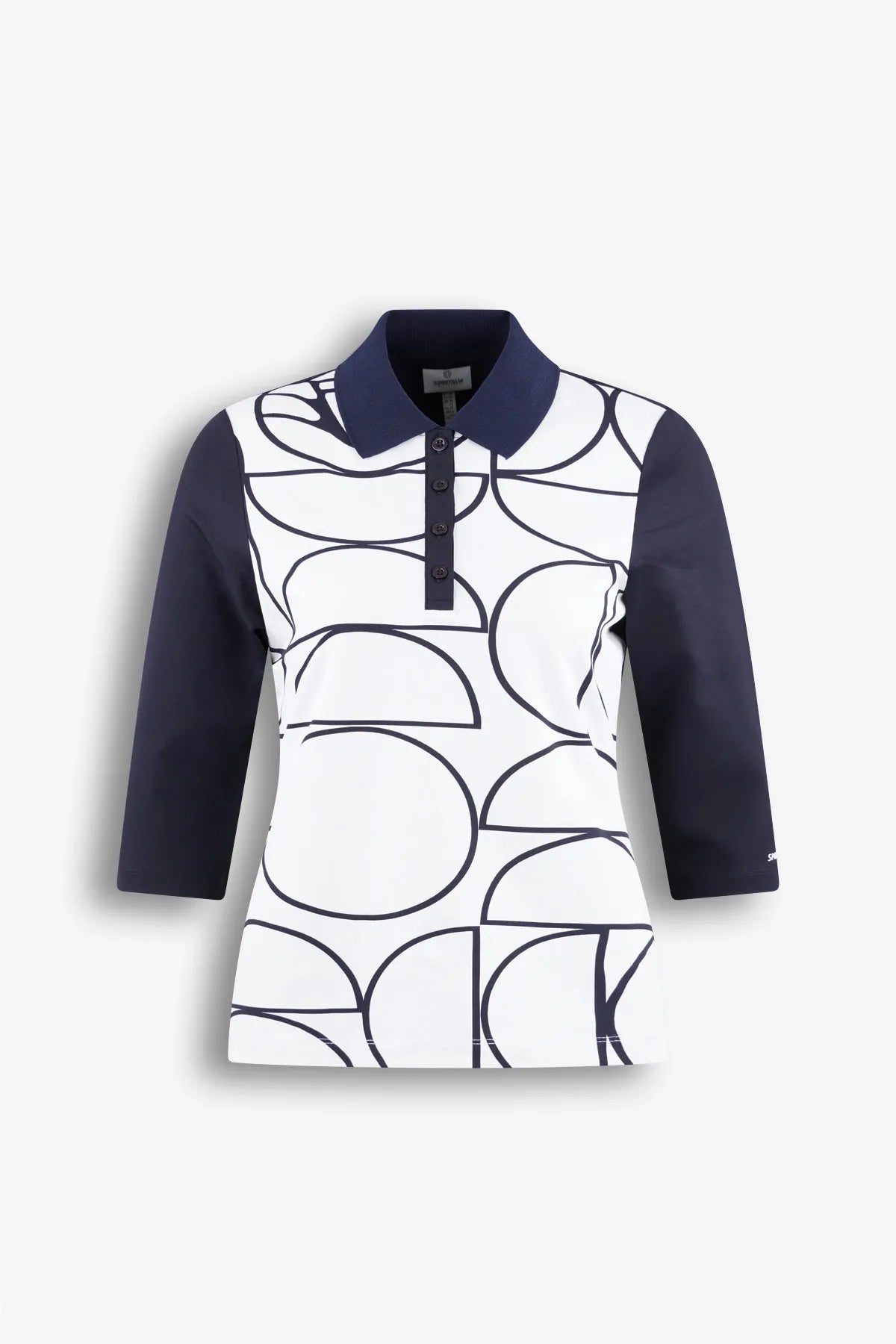 Polo-Shirt mit Allover-Print 01