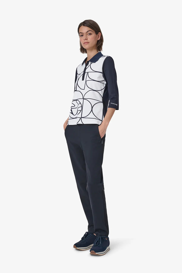 Polo-Shirt mit Allover-Print 04