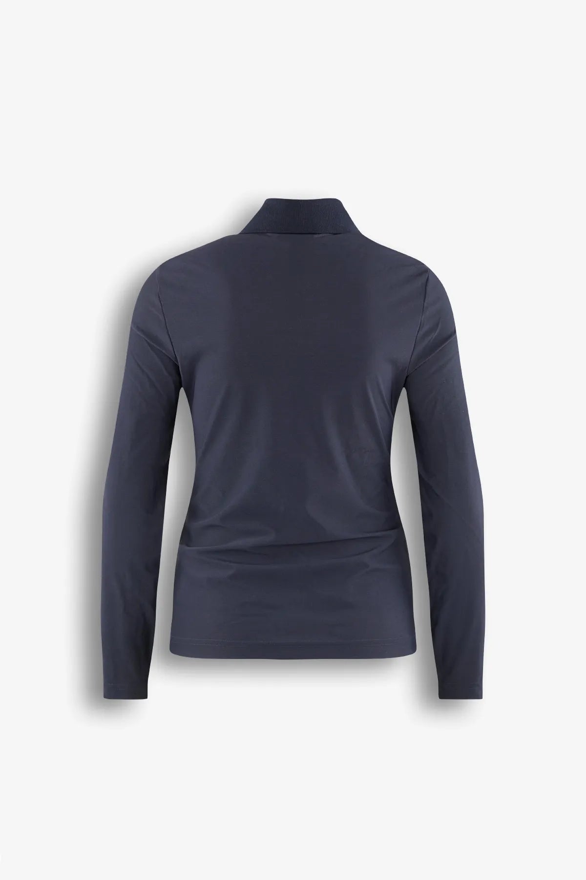 Langarm-Polo mit Frontprint 02