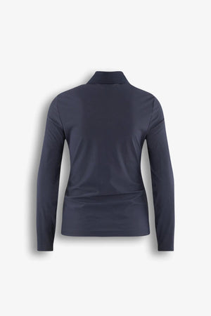 Langarm-Polo mit Frontprint 02