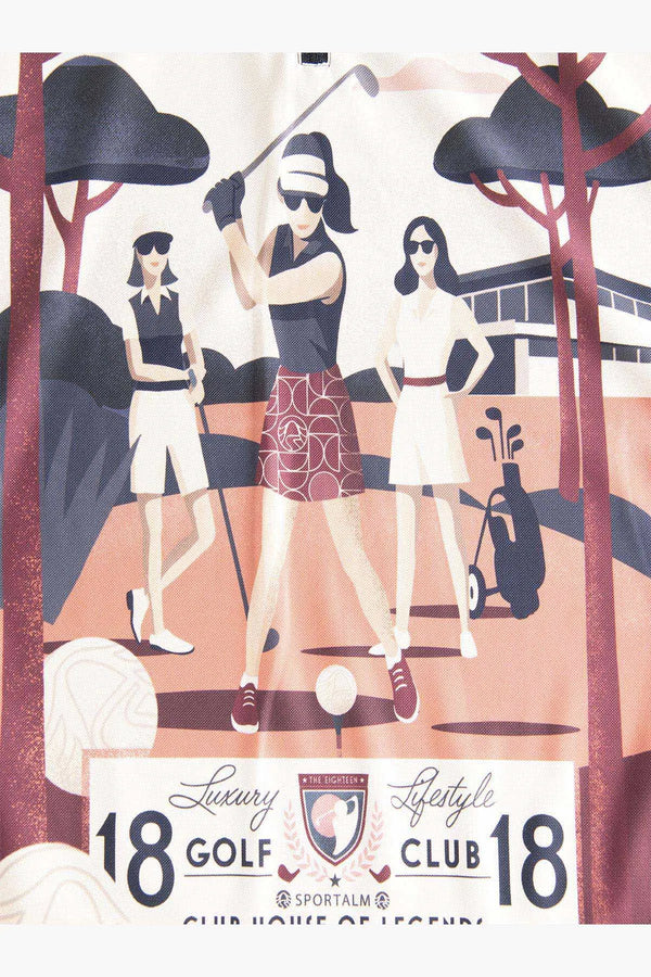 Langarm-Polo mit Frontprint 06