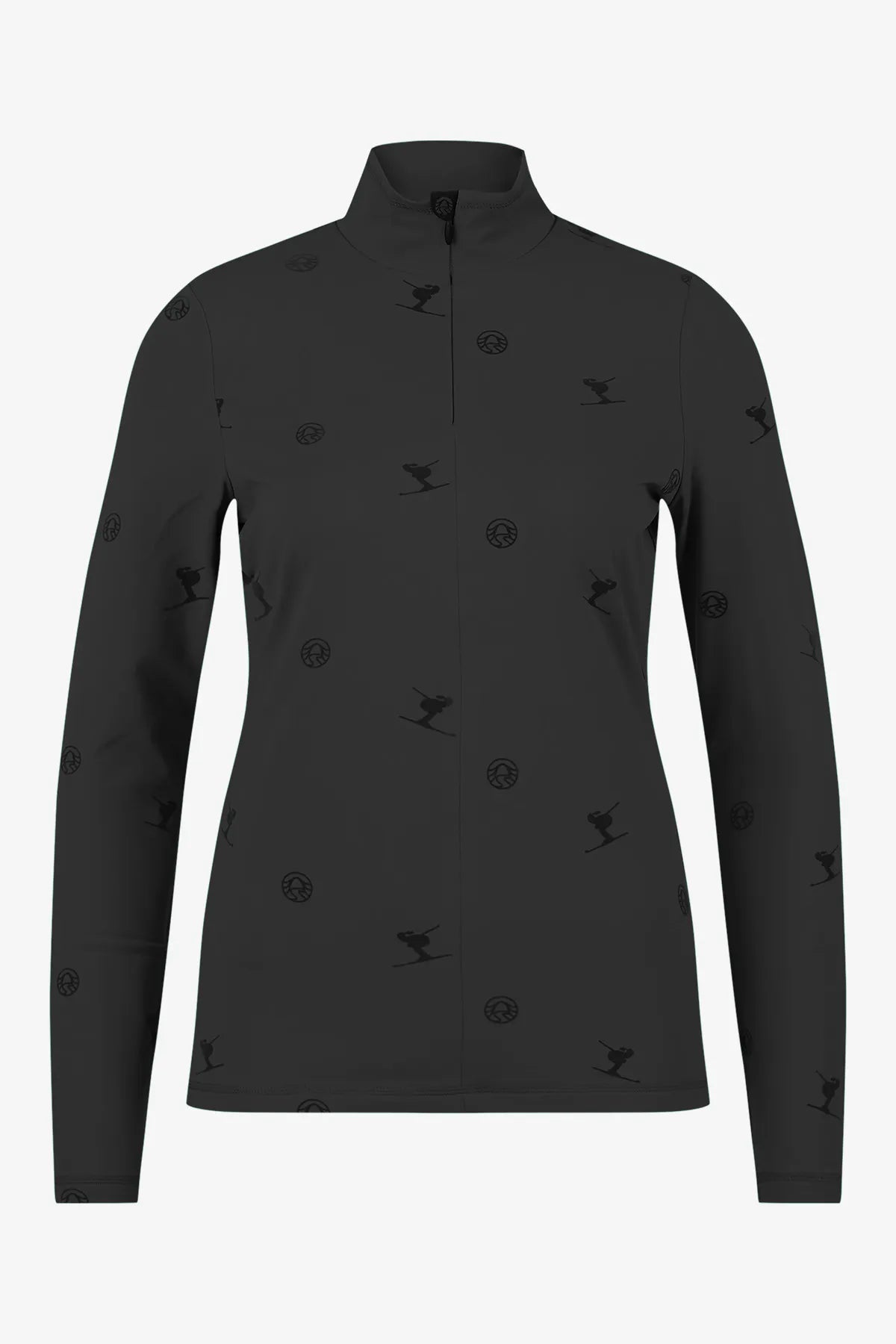 Unterzieher im Allover-Flockprint 01