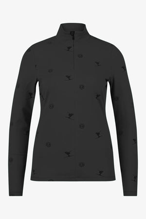 Unterzieher im Allover-Flockprint 01