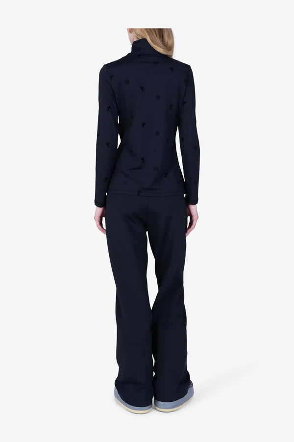 Unterzieher im Allover-Flockprint 05