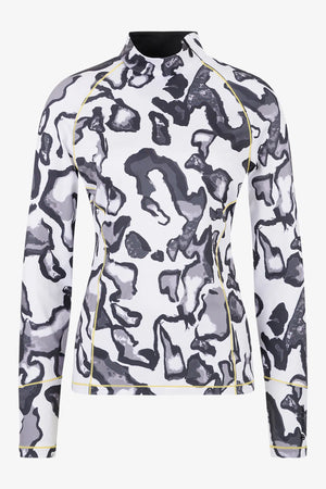 Unterzieher mit Allover Animal-Print 01