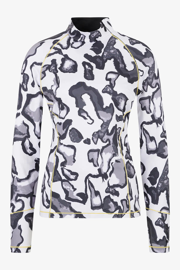 Unterzieher mit Allover Animal-Print 01