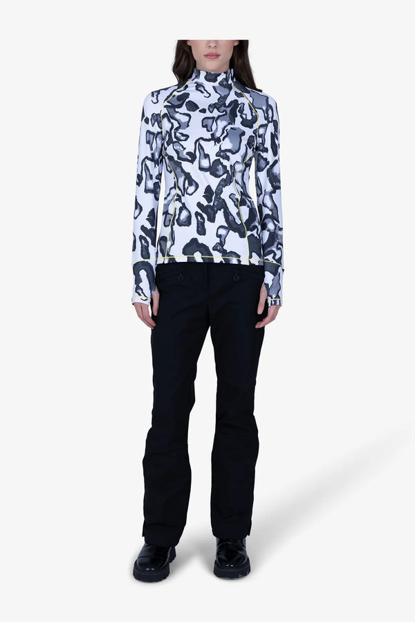 Unterzieher mit Allover Animal-Print 03
