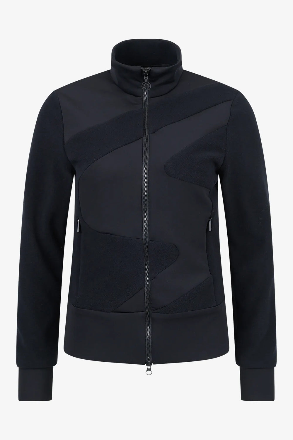 Fleece-Jacke mit Stehkragen 01