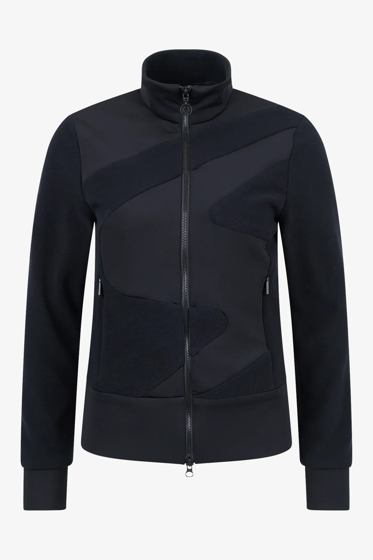 Fleece-Jacke mit Stehkragen 01