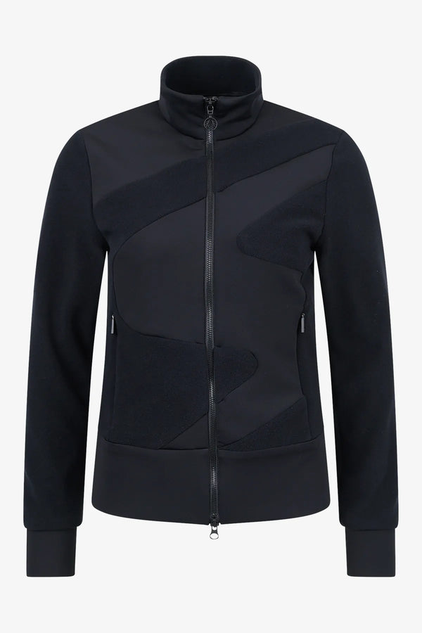 Fleece-Jacke mit Stehkragen 01
