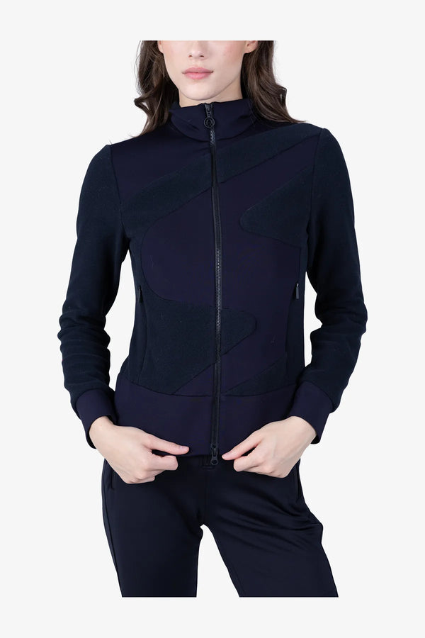Fleece-Jacke mit Stehkragen 06