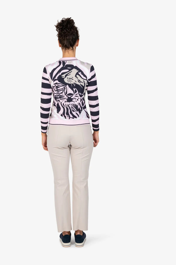 Sweatshirt mit Polokragen 04