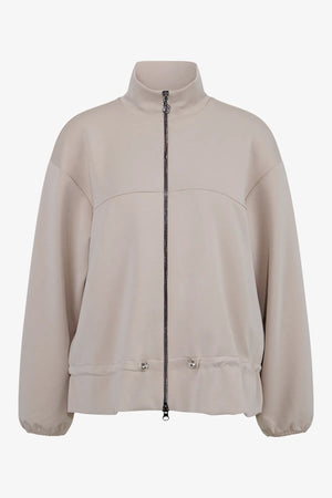 Sweatjacke mit Kragen 01