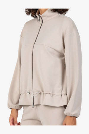 Sweatjacke mit Kragen 06