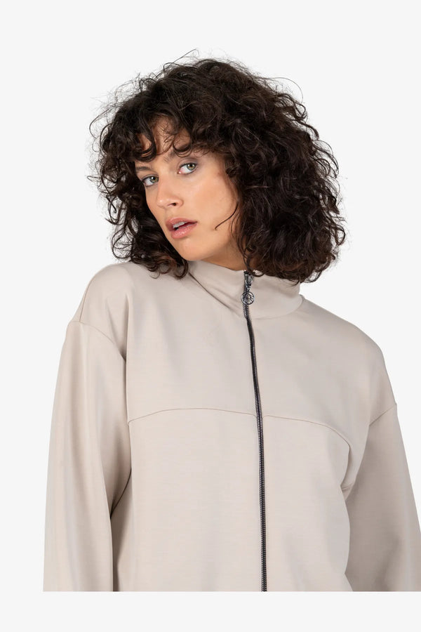 Sweatjacke mit Kragen 07