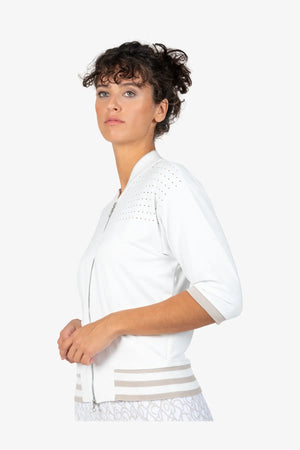 Poloshirt mit Stehkragen 05
