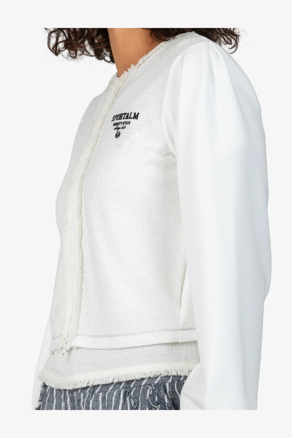 Sweat-Jacke mit Rundhalsausschnitt 06