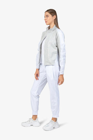 Sweat-Jacke mit Stehkragen 03