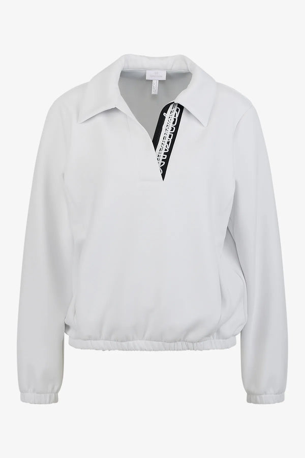 Sweater mit Polokragen 01