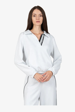 Sweater mit Polokragen 05