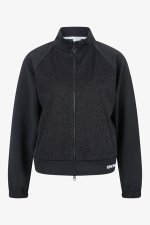 Sweatjacke mit Metall-Effekt 01
