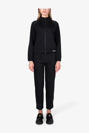 Sweatjacke mit Metall-Effekt 03