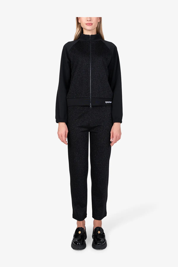 Sweatjacke mit Metall-Effekt 03
