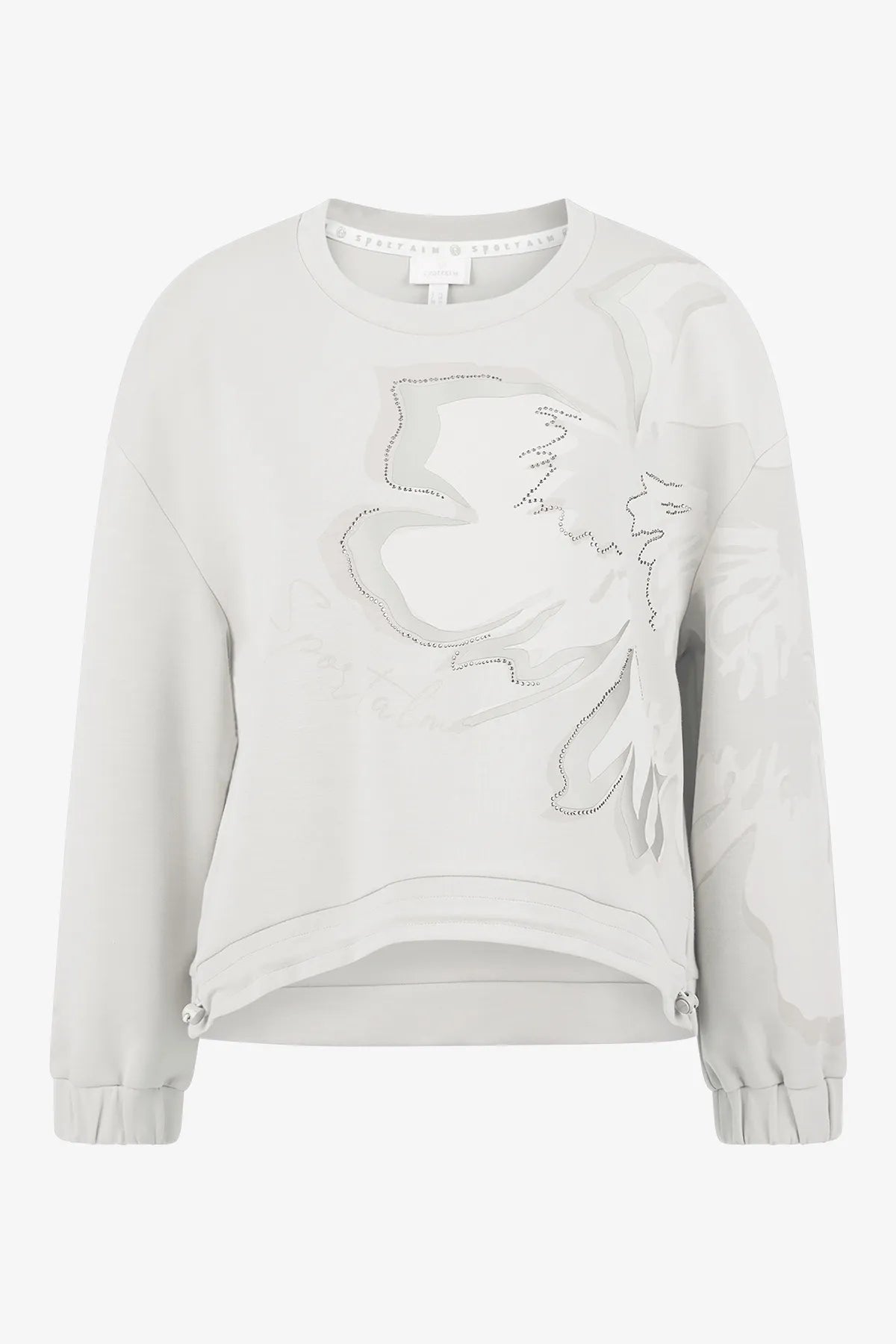 Sweater mit stilvollem Print 01